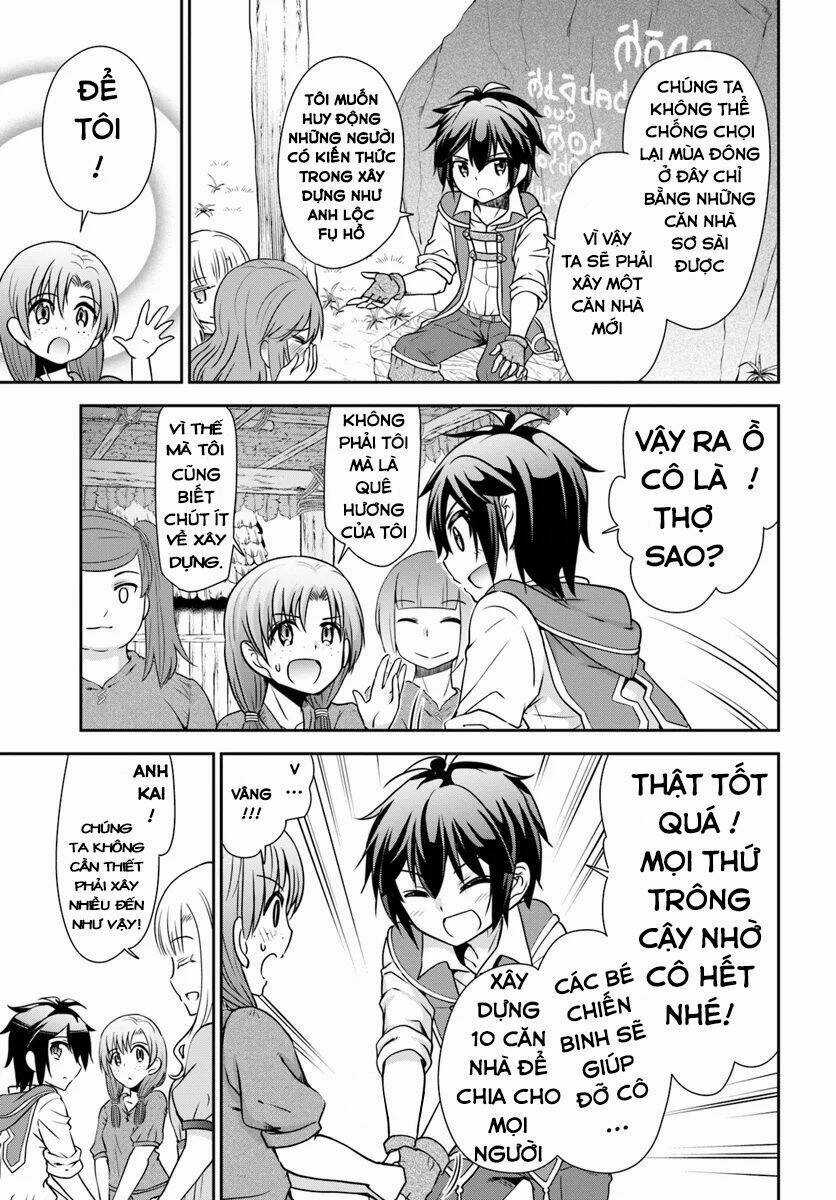 Tenohira Kaitaku Mura De Isekai Kenkokuki: Fueteku Yome-Tachi To Nonbiri Mujintou Life Chapter 17 trang 12