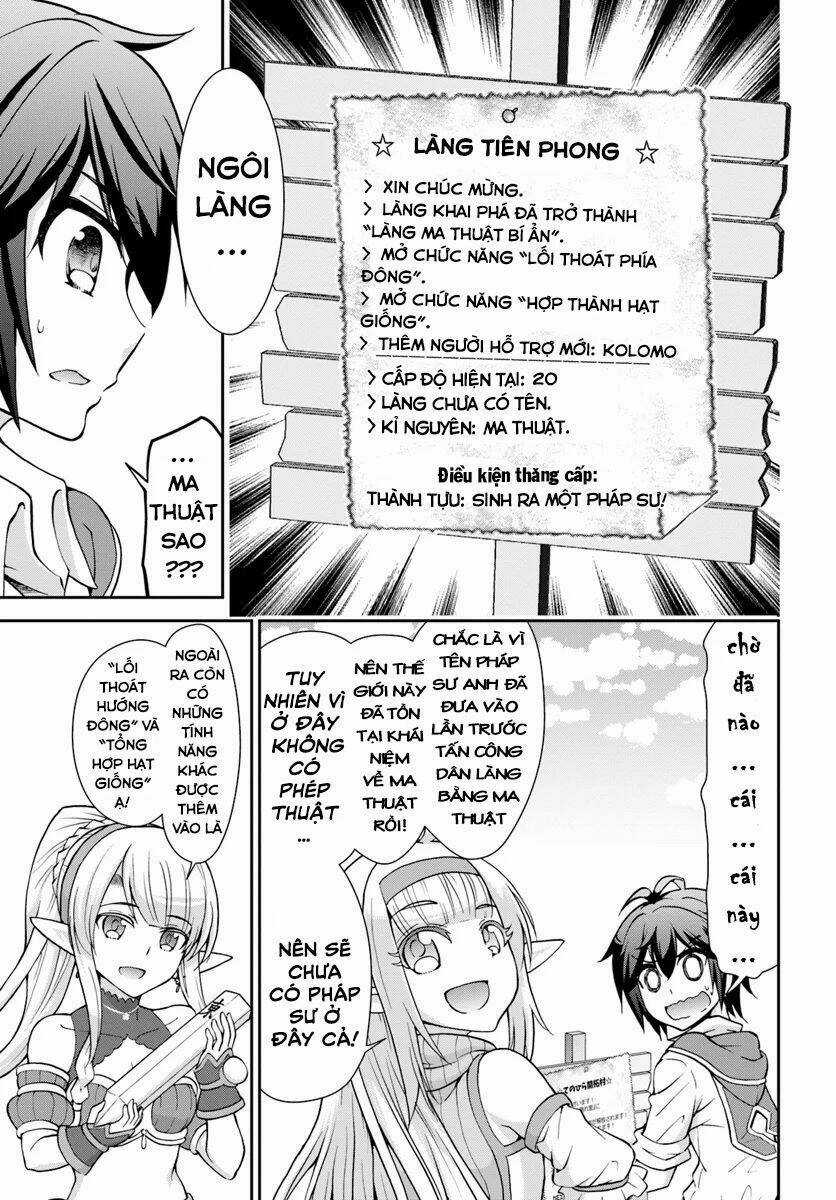 Tenohira Kaitaku Mura De Isekai Kenkokuki: Fueteku Yome-Tachi To Nonbiri Mujintou Life Chapter 17 trang 22