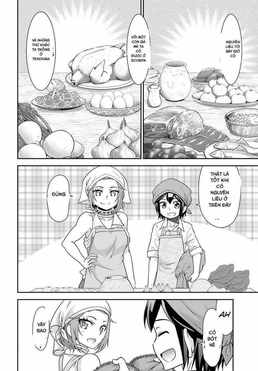 Tenohira Kaitaku Mura De Isekai Kenkokuki: Fueteku Yome-Tachi To Nonbiri Mujintou Life Chapter 19.1 trang 10