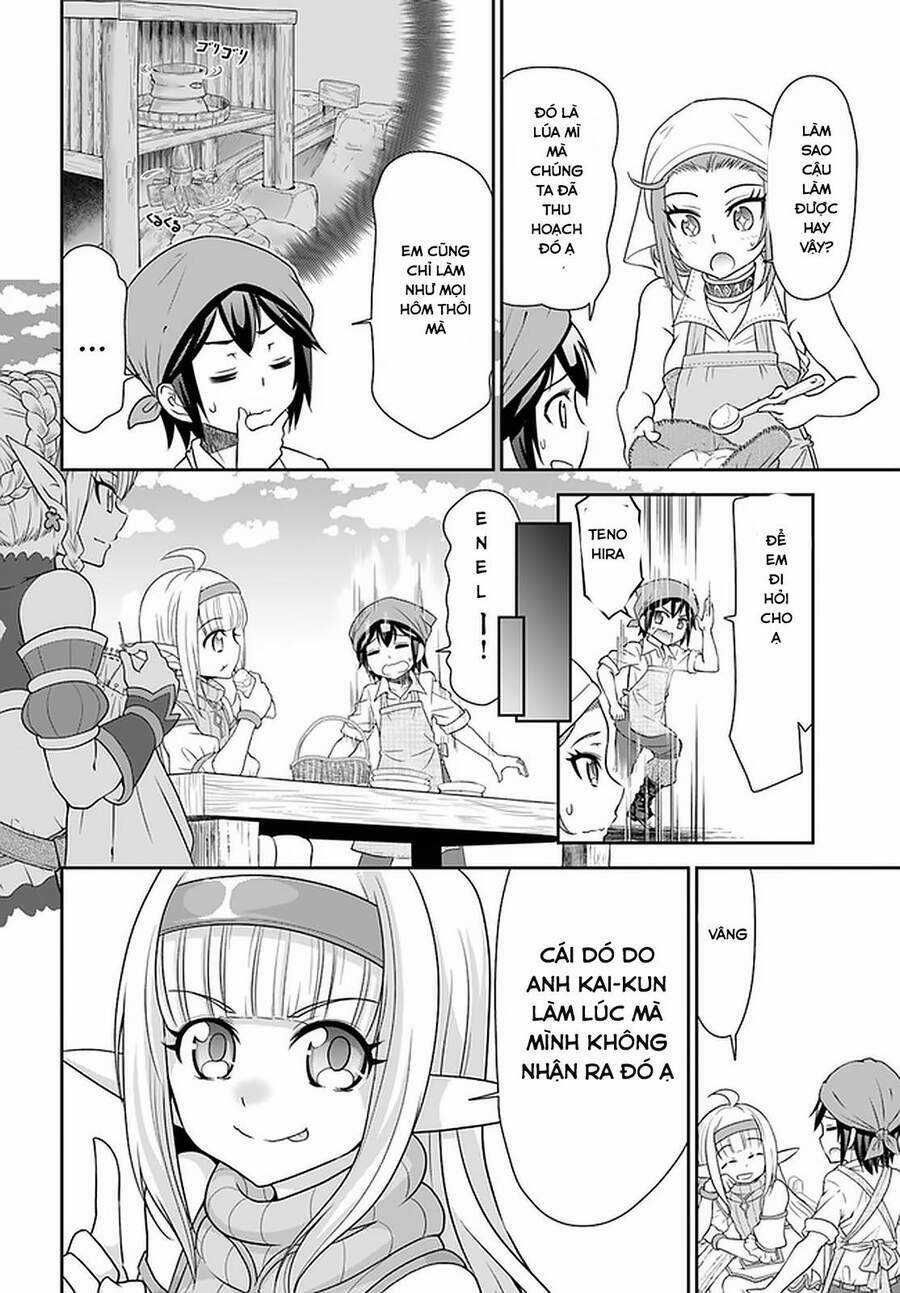 Tenohira Kaitaku Mura De Isekai Kenkokuki: Fueteku Yome-Tachi To Nonbiri Mujintou Life Chapter 19.1 trang 13