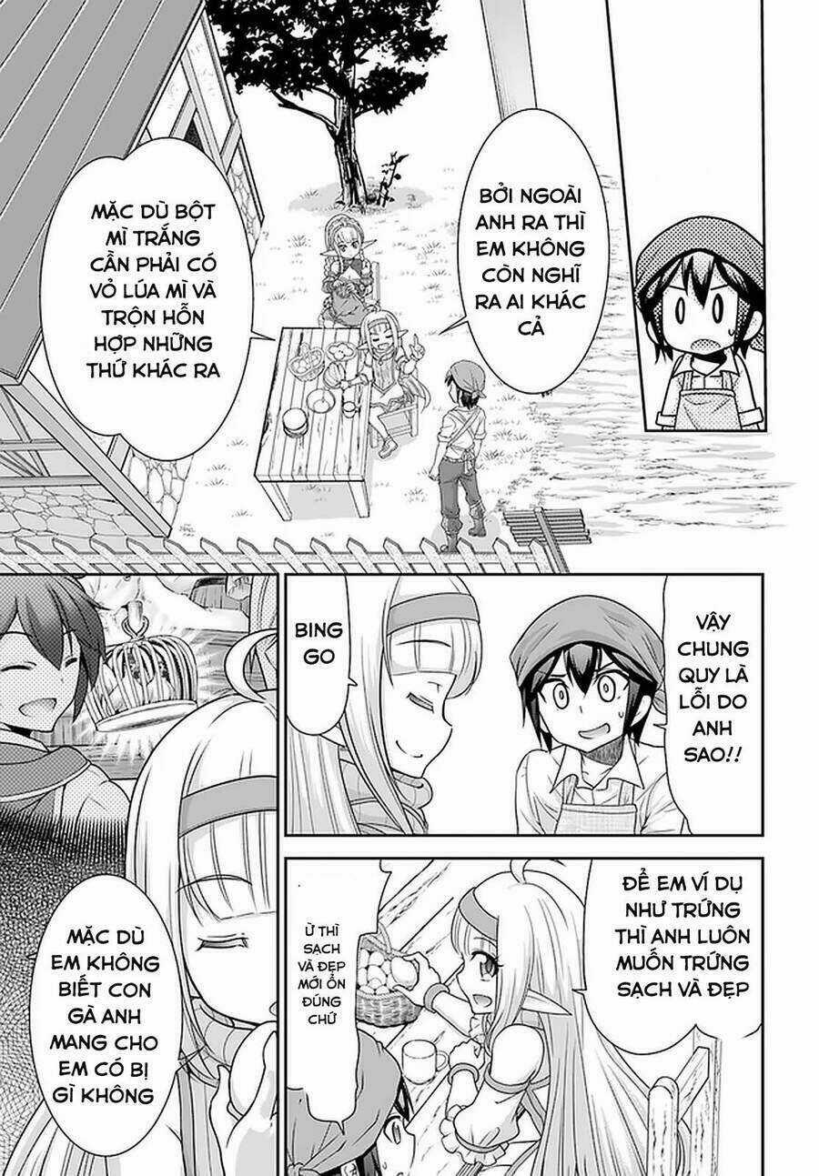 Tenohira Kaitaku Mura De Isekai Kenkokuki: Fueteku Yome-Tachi To Nonbiri Mujintou Life Chapter 19.1 trang 14