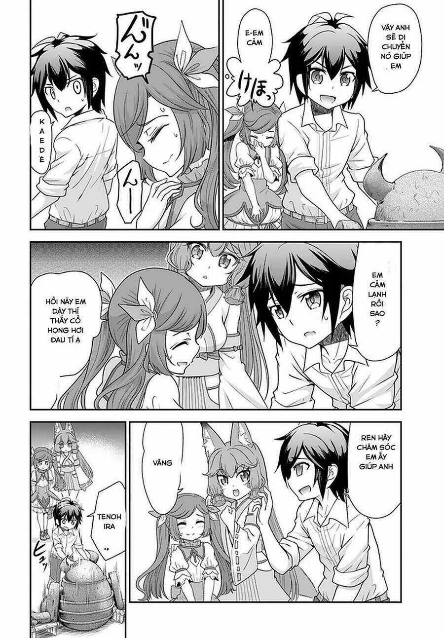 Tenohira Kaitaku Mura De Isekai Kenkokuki: Fueteku Yome-Tachi To Nonbiri Mujintou Life Chapter 19.1 trang 6