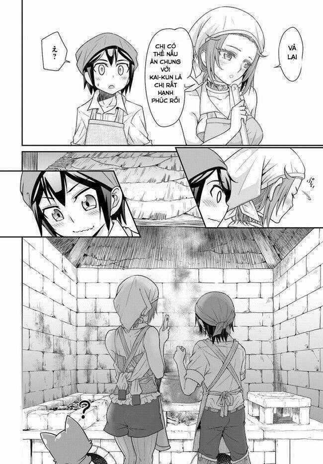 Tenohira Kaitaku Mura De Isekai Kenkokuki: Fueteku Yome-Tachi To Nonbiri Mujintou Life Chapter 19.2 trang 12