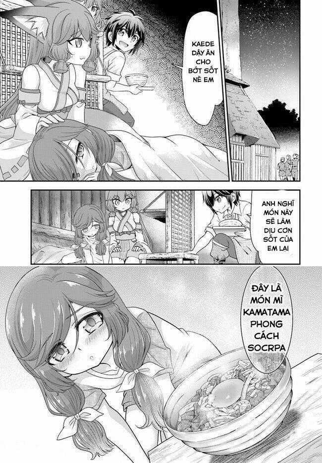 Tenohira Kaitaku Mura De Isekai Kenkokuki: Fueteku Yome-Tachi To Nonbiri Mujintou Life Chapter 19.2 trang 13