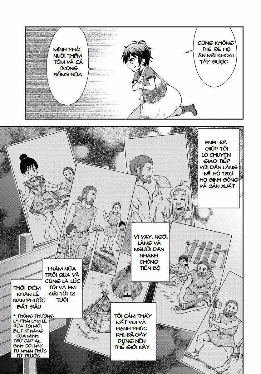 Tenohira Kaitaku Mura De Isekai Kenkokuki: Fueteku Yome-Tachi To Nonbiri Mujintou Life Chapter 2 trang 21