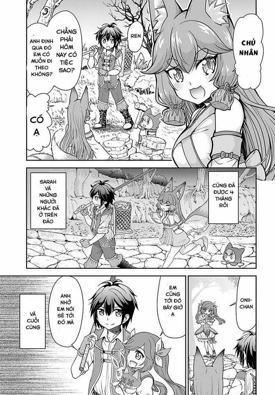 Tenohira Kaitaku Mura De Isekai Kenkokuki: Fueteku Yome-Tachi To Nonbiri Mujintou Life Chapter 20.1 trang 11
