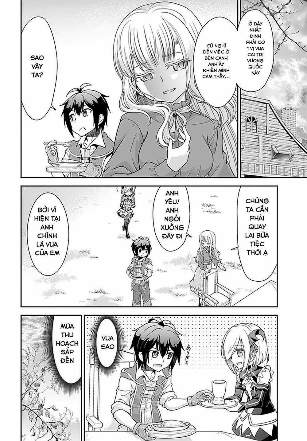 Tenohira Kaitaku Mura De Isekai Kenkokuki: Fueteku Yome-Tachi To Nonbiri Mujintou Life Chapter 20.2 trang 11