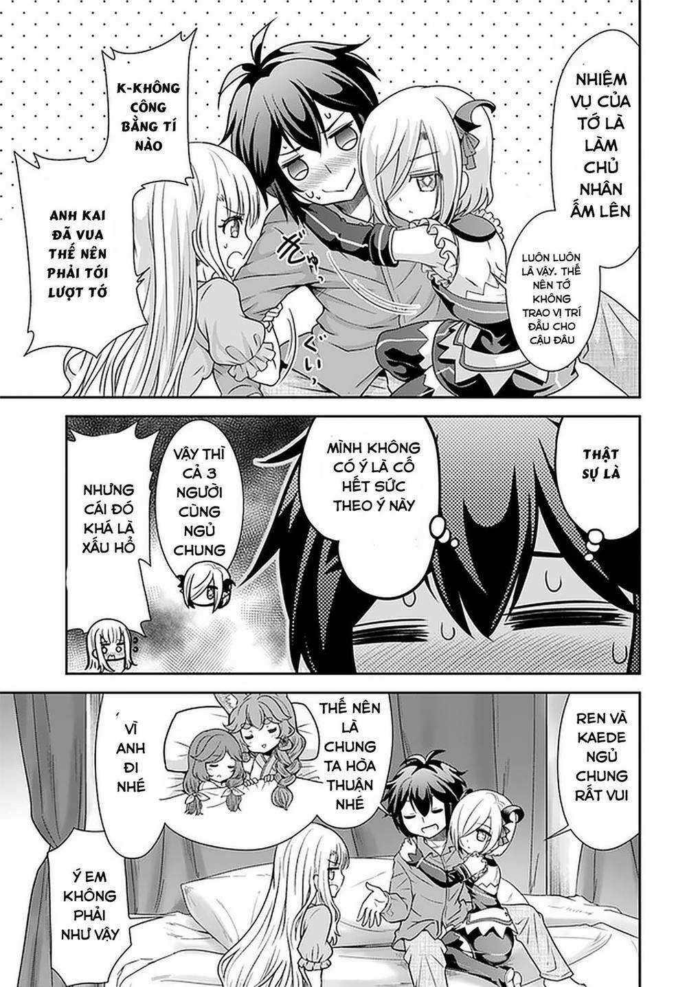 Tenohira Kaitaku Mura De Isekai Kenkokuki: Fueteku Yome-Tachi To Nonbiri Mujintou Life Chapter 20.2 trang 8