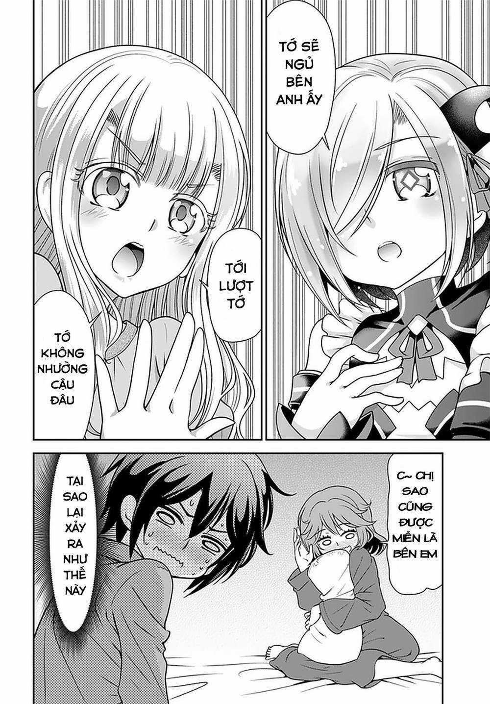 Tenohira Kaitaku Mura De Isekai Kenkokuki: Fueteku Yome-Tachi To Nonbiri Mujintou Life Chapter 20.2 trang 9