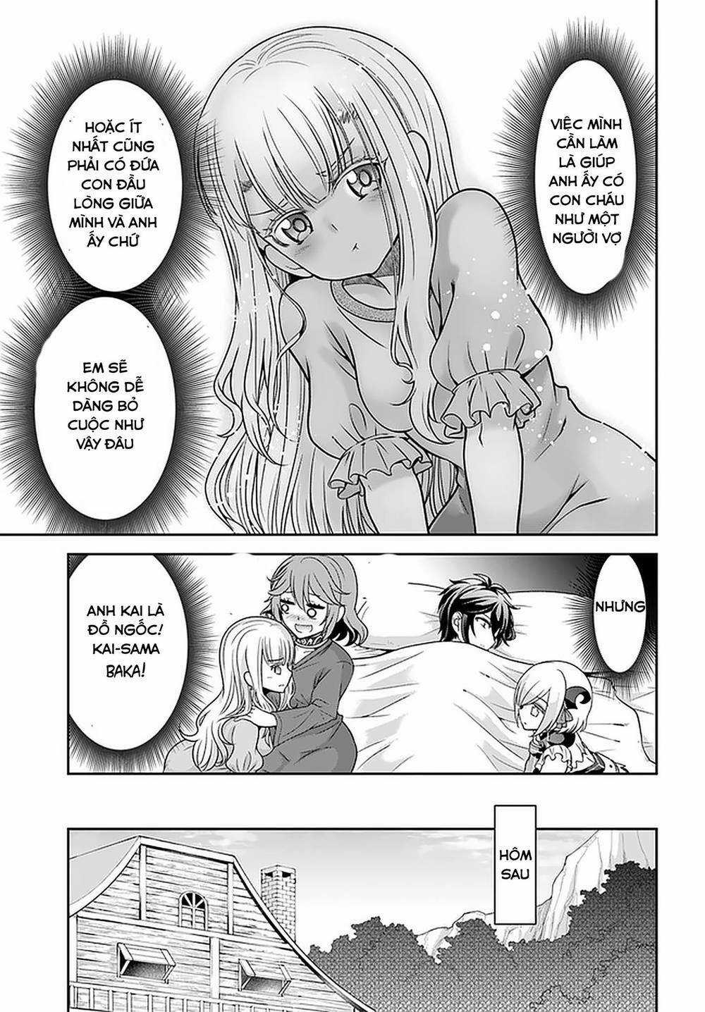 Tenohira Kaitaku Mura De Isekai Kenkokuki: Fueteku Yome-Tachi To Nonbiri Mujintou Life Chapter 21.1 trang 5