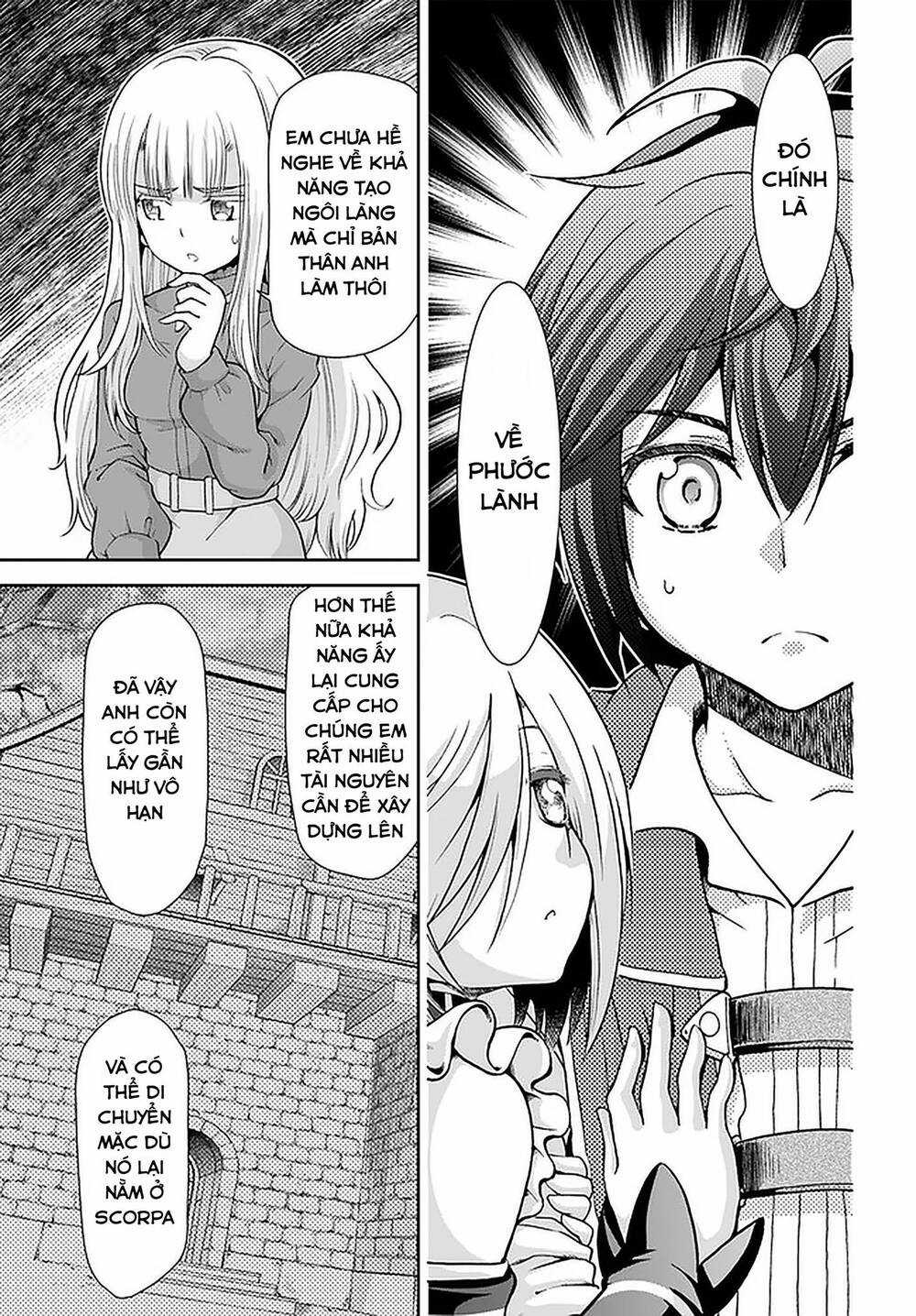 Tenohira Kaitaku Mura De Isekai Kenkokuki: Fueteku Yome-Tachi To Nonbiri Mujintou Life Chapter 22.1 trang 15