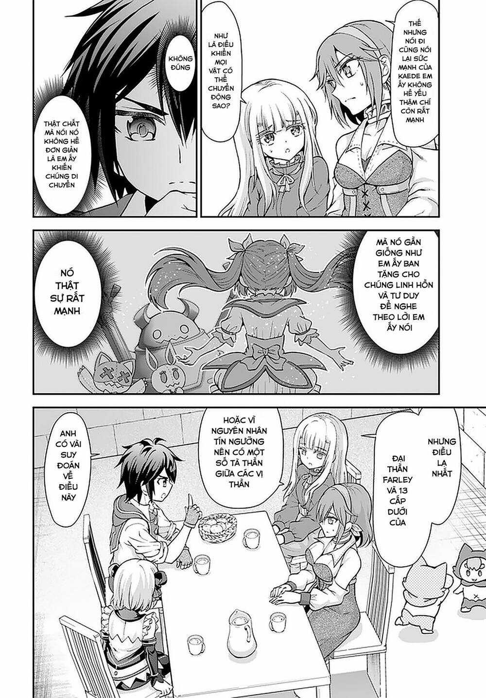 Tenohira Kaitaku Mura De Isekai Kenkokuki: Fueteku Yome-Tachi To Nonbiri Mujintou Life Chapter 22.2 trang 12