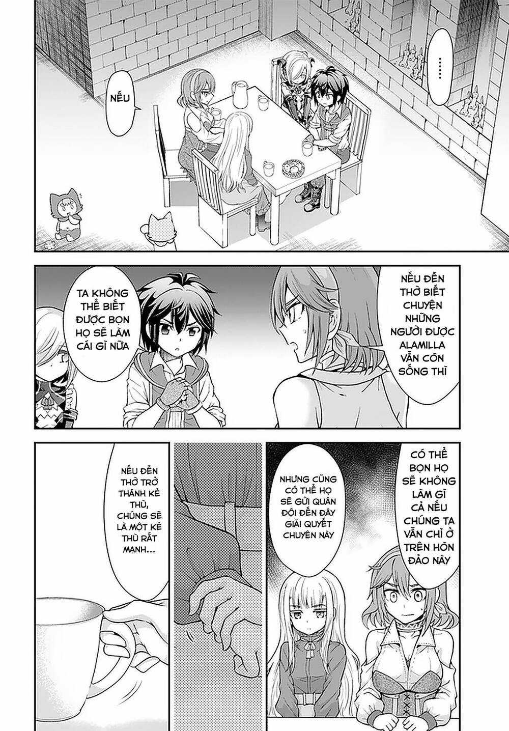 Tenohira Kaitaku Mura De Isekai Kenkokuki: Fueteku Yome-Tachi To Nonbiri Mujintou Life Chapter 22.3 trang 10