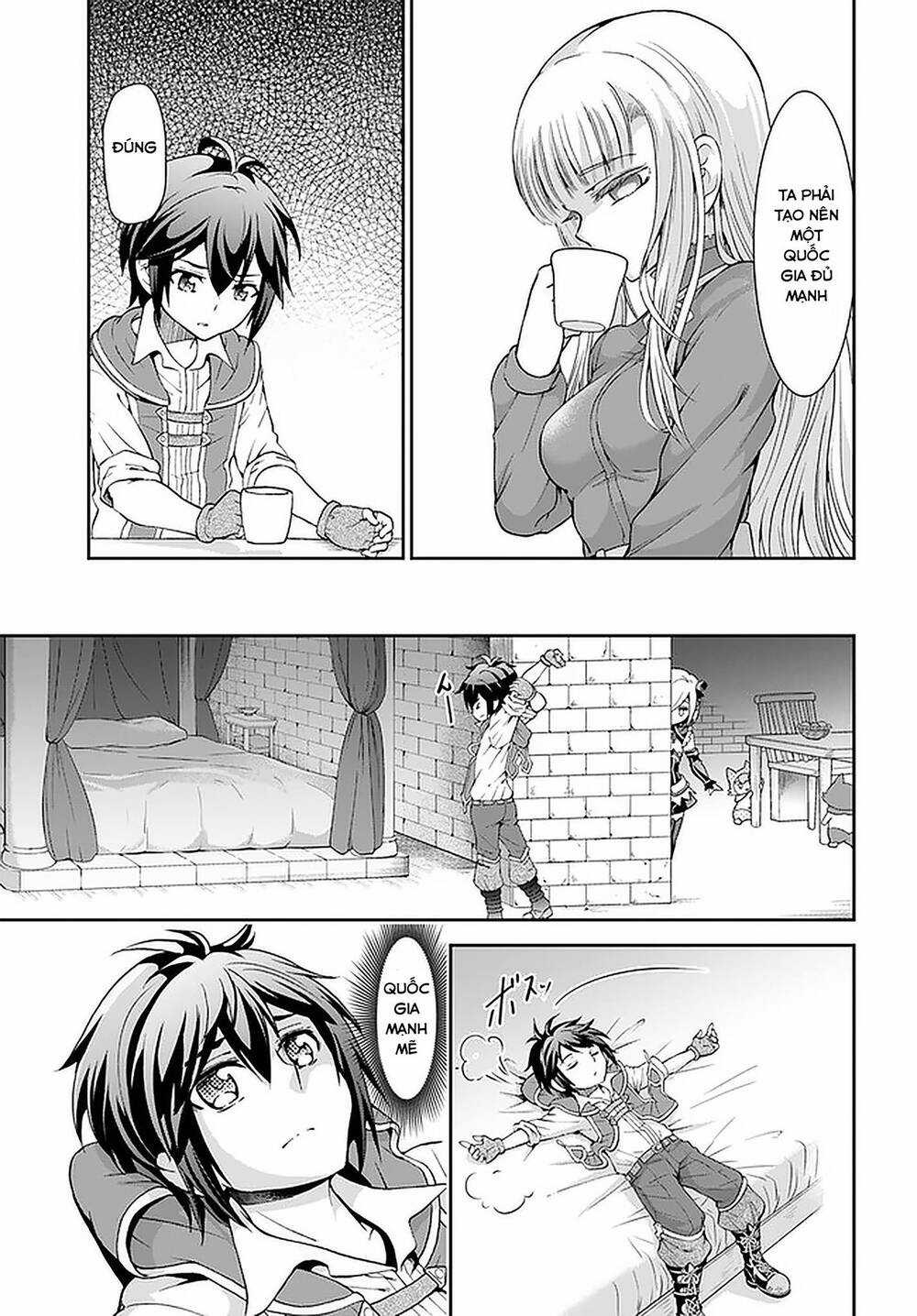 Tenohira Kaitaku Mura De Isekai Kenkokuki: Fueteku Yome-Tachi To Nonbiri Mujintou Life Chapter 22.3 trang 11