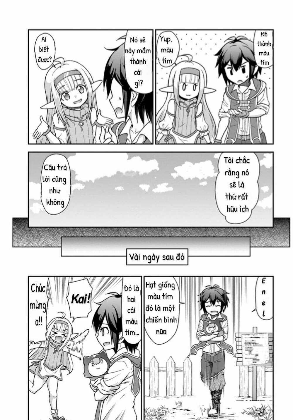 Tenohira Kaitaku Mura De Isekai Kenkokuki: Fueteku Yome-Tachi To Nonbiri Mujintou Life Chapter 23.1 trang 11