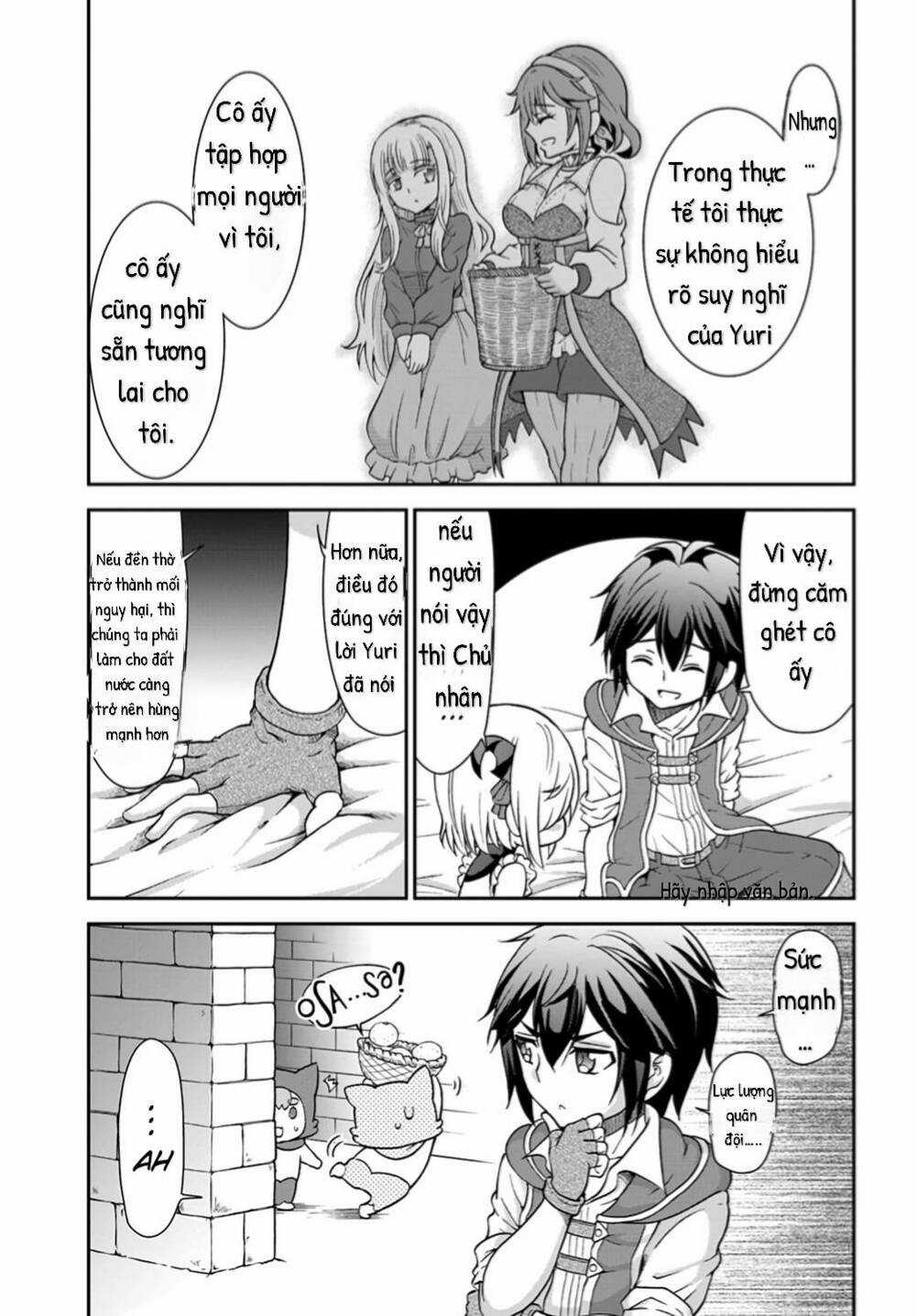 Tenohira Kaitaku Mura De Isekai Kenkokuki: Fueteku Yome-Tachi To Nonbiri Mujintou Life Chapter 23.1 trang 9