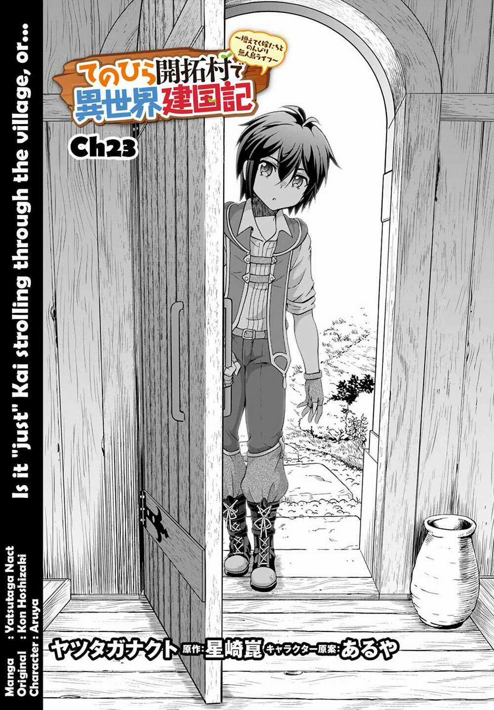 Tenohira Kaitaku Mura De Isekai Kenkokuki: Fueteku Yome-Tachi To Nonbiri Mujintou Life Chapter 23.2 trang 14
