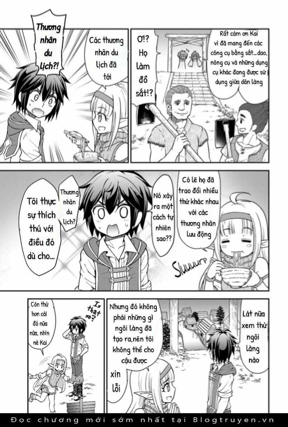 Tenohira Kaitaku Mura De Isekai Kenkokuki: Fueteku Yome-Tachi To Nonbiri Mujintou Life Chapter 23.2 trang 9