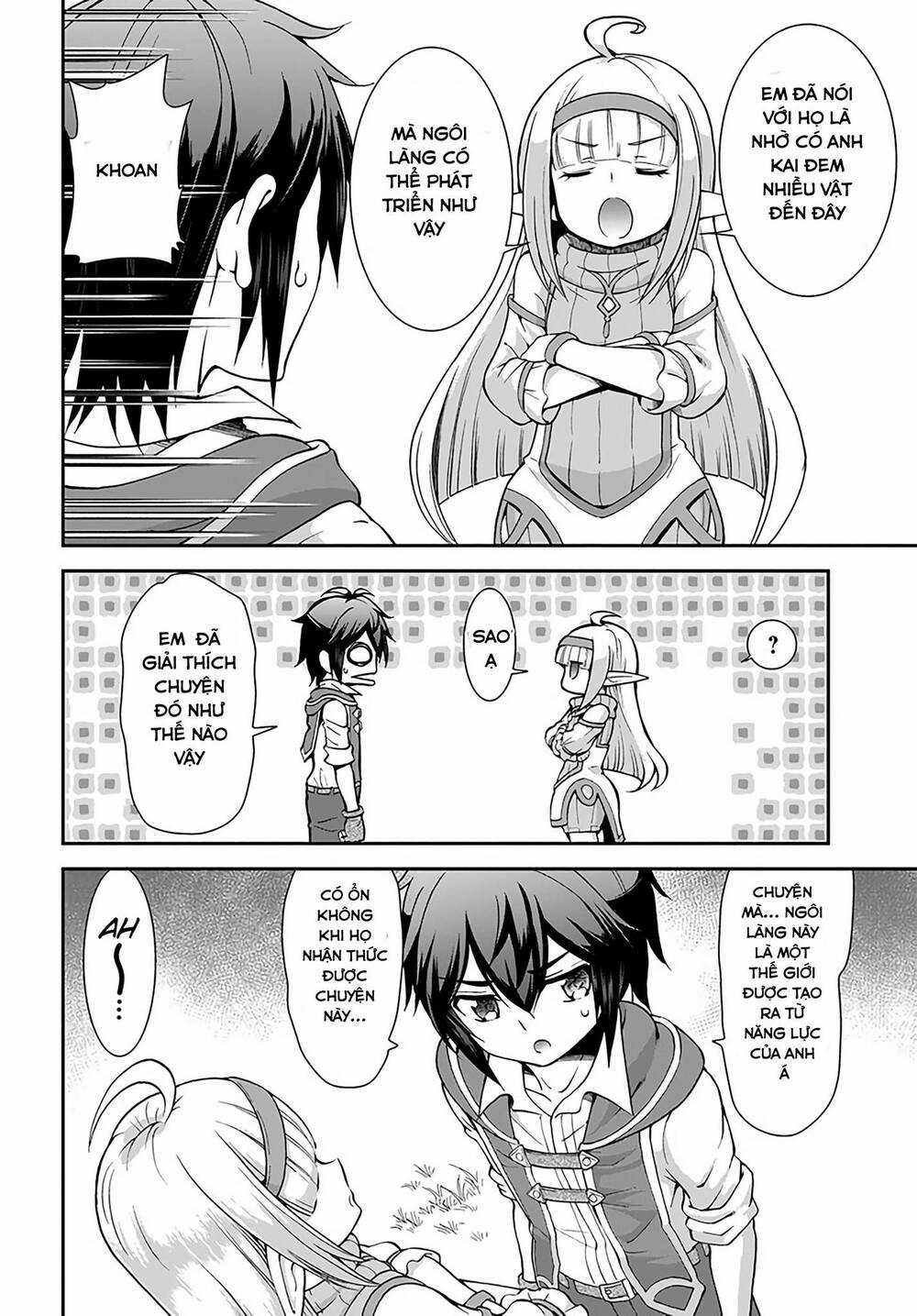 Tenohira Kaitaku Mura De Isekai Kenkokuki: Fueteku Yome-Tachi To Nonbiri Mujintou Life Chapter 23.3 trang 12