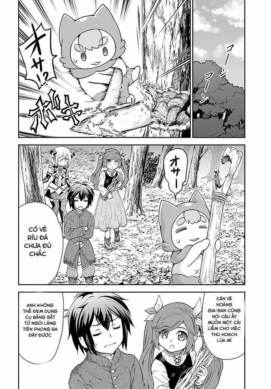 Tenohira Kaitaku Mura De Isekai Kenkokuki: Fueteku Yome-Tachi To Nonbiri Mujintou Life Chapter 23.4 trang 3