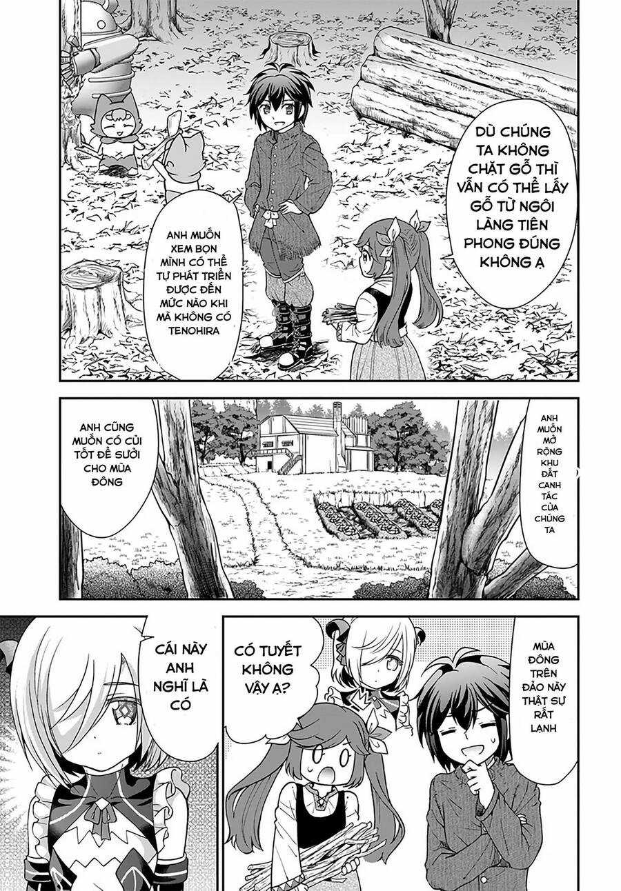 Tenohira Kaitaku Mura De Isekai Kenkokuki: Fueteku Yome-Tachi To Nonbiri Mujintou Life Chapter 23.4 trang 4
