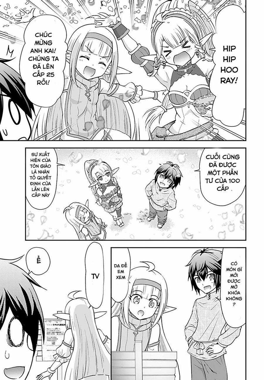 Tenohira Kaitaku Mura De Isekai Kenkokuki: Fueteku Yome-Tachi To Nonbiri Mujintou Life Chapter 23.4 trang 8