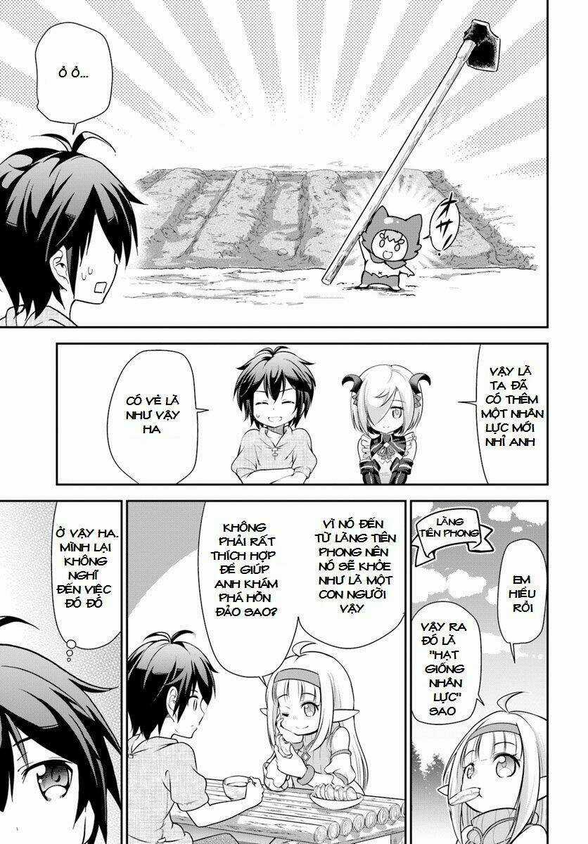 Tenohira Kaitaku Mura De Isekai Kenkokuki: Fueteku Yome-Tachi To Nonbiri Mujintou Life Chapter 5 trang 10