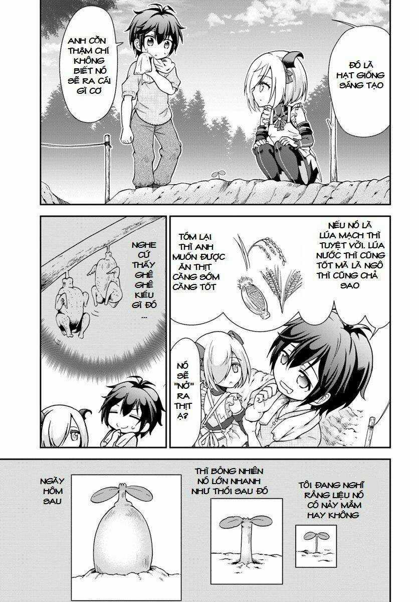 Tenohira Kaitaku Mura De Isekai Kenkokuki: Fueteku Yome-Tachi To Nonbiri Mujintou Life Chapter 5 trang 4