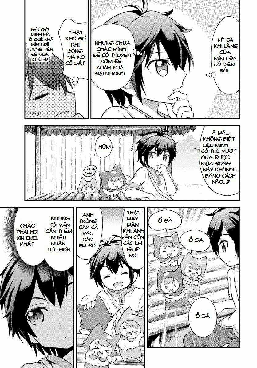 Tenohira Kaitaku Mura De Isekai Kenkokuki: Fueteku Yome-Tachi To Nonbiri Mujintou Life Chapter 7 trang 21