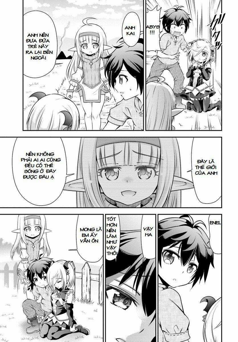 Tenohira Kaitaku Mura De Isekai Kenkokuki: Fueteku Yome-Tachi To Nonbiri Mujintou Life Chapter 7 trang 9