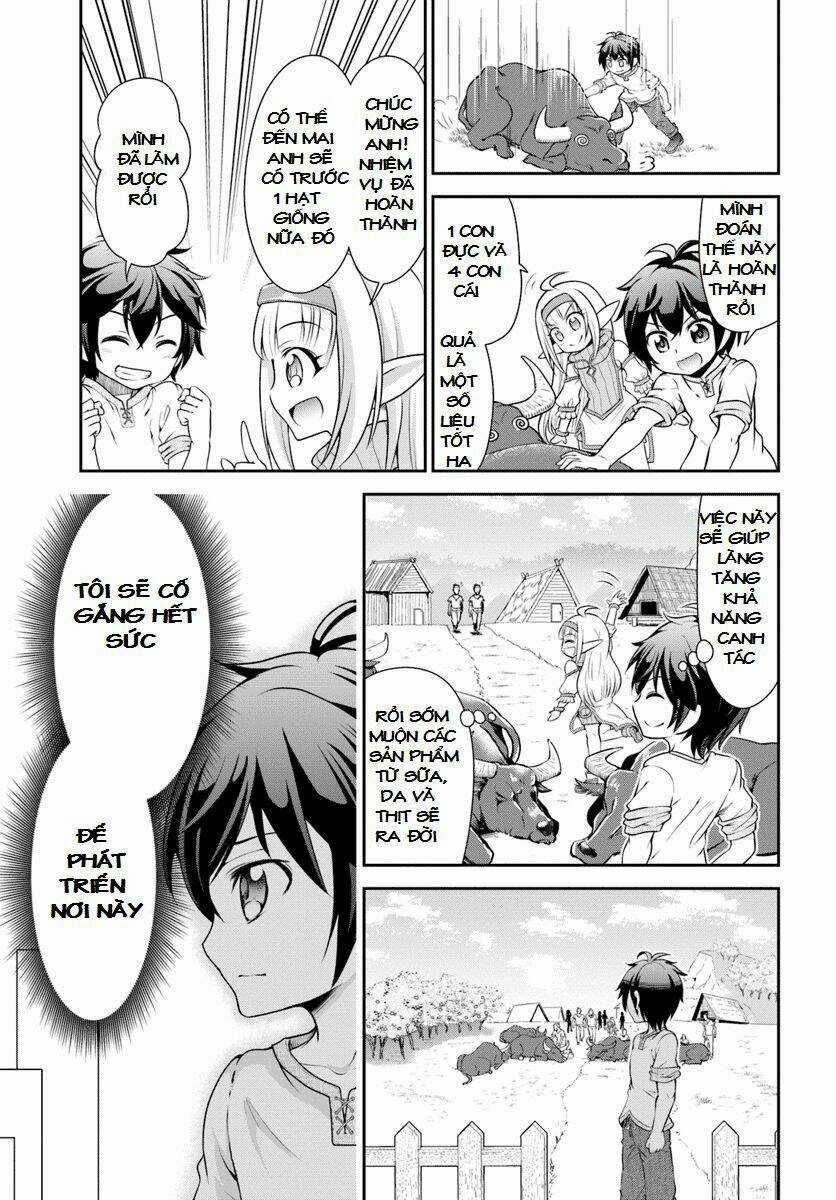 Tenohira Kaitaku Mura De Isekai Kenkokuki: Fueteku Yome-Tachi To Nonbiri Mujintou Life Chapter 8 trang 11