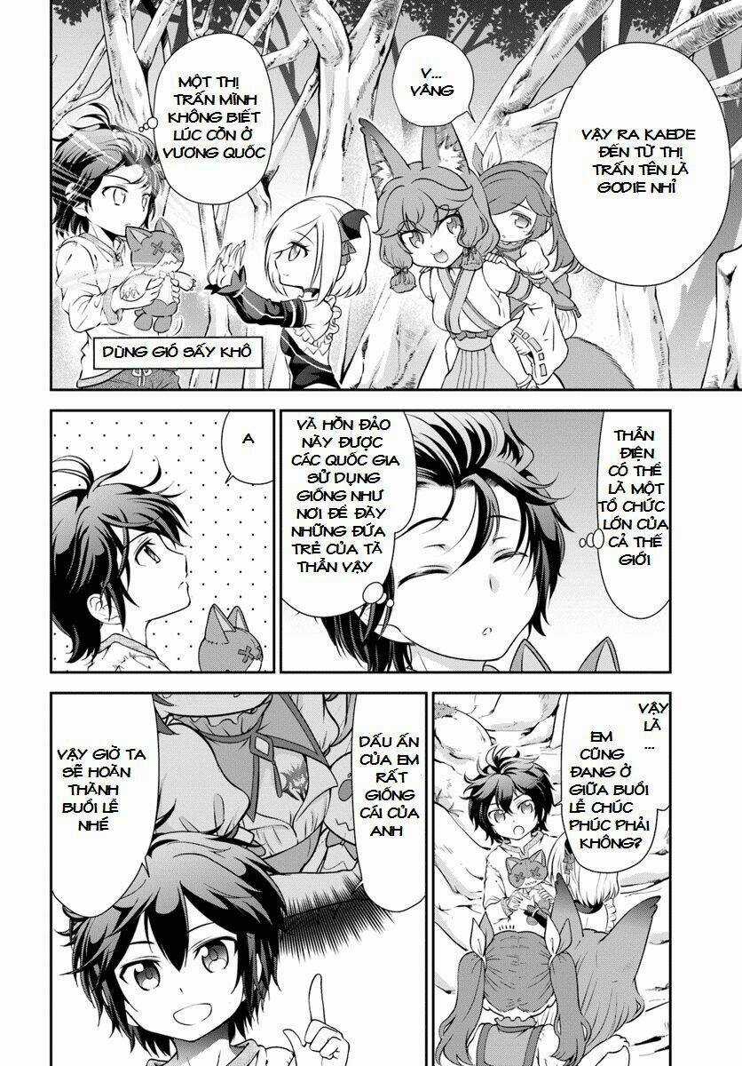 Tenohira Kaitaku Mura De Isekai Kenkokuki: Fueteku Yome-Tachi To Nonbiri Mujintou Life Chapter 9 trang 20