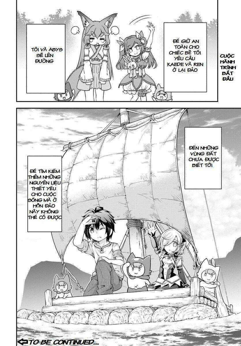 Tenohira Kaitaku Mura De Isekai Kenkokuki: Fueteku Yome-Tachi To Nonbiri Mujintou Life Chapter 9 trang 28