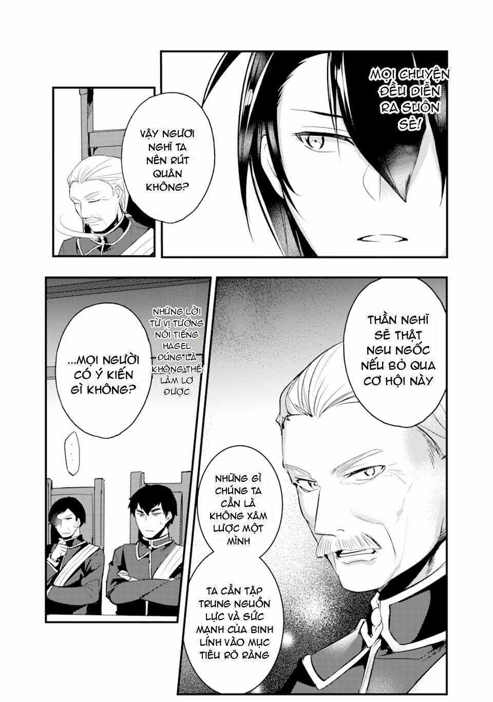 Tensai Ouji No Akaji Kokka Saisei Jutsu - Souda, Baikoku Shiyou Chapter 14 trang 10