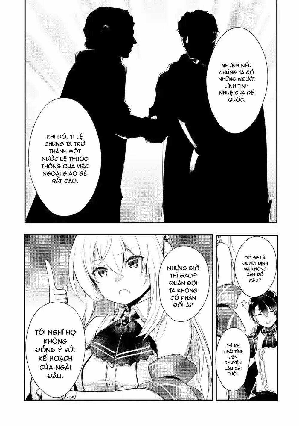 Tensai Ouji No Akaji Kokka Saisei Jutsu - Souda, Baikoku Shiyou Chapter 3 trang 6
