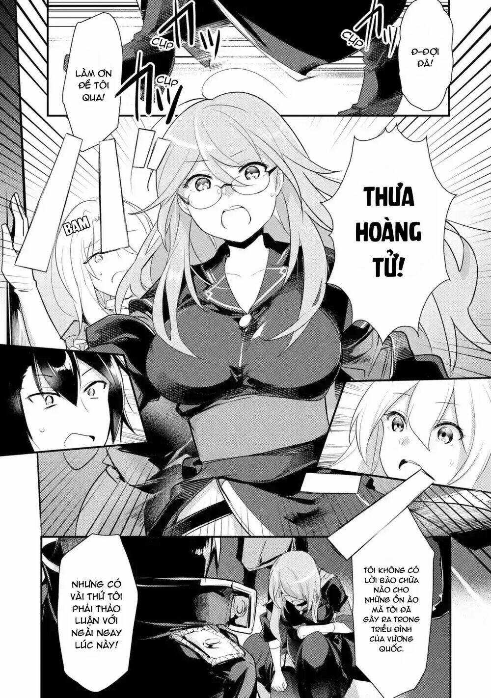 Tensai Ouji No Akaji Kokka Saisei Jutsu - Souda, Baikoku Shiyou Chapter 4 trang 10