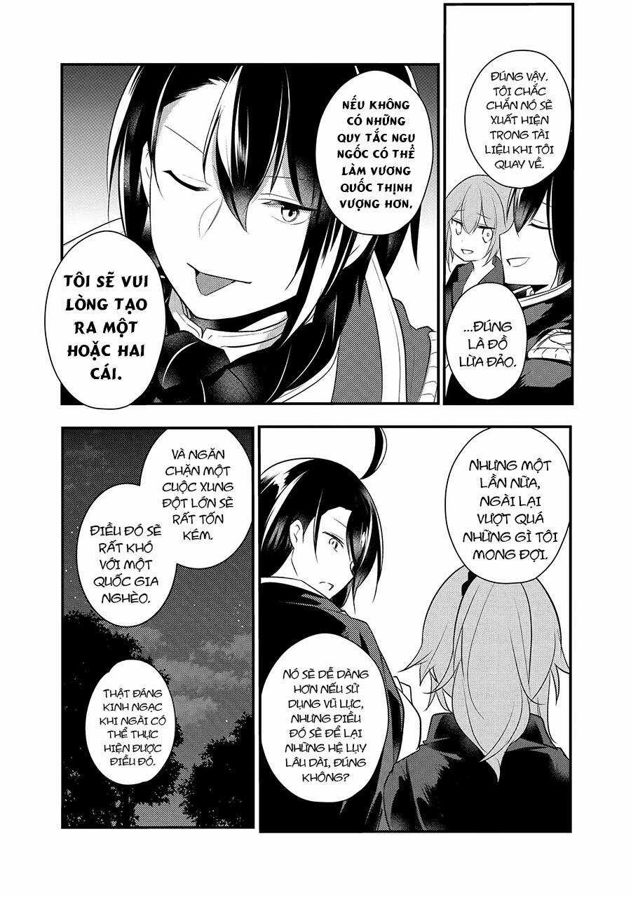 Tensai Ouji No Akaji Kokka Saisei Jutsu - Souda, Baikoku Shiyou Chapter 40 trang 12