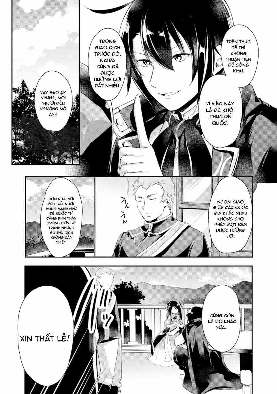 Tensai Ouji No Akaji Kokka Saisei Jutsu - Souda, Baikoku Shiyou Chapter 6 trang 10