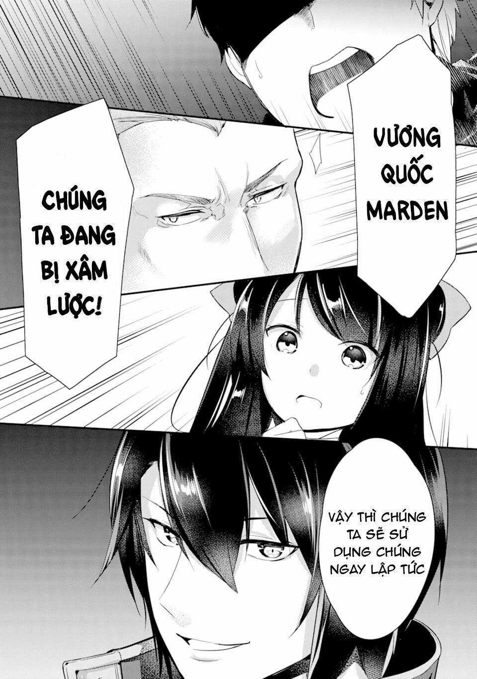 Tensai Ouji No Akaji Kokka Saisei Jutsu - Souda, Baikoku Shiyou Chapter 6 trang 11