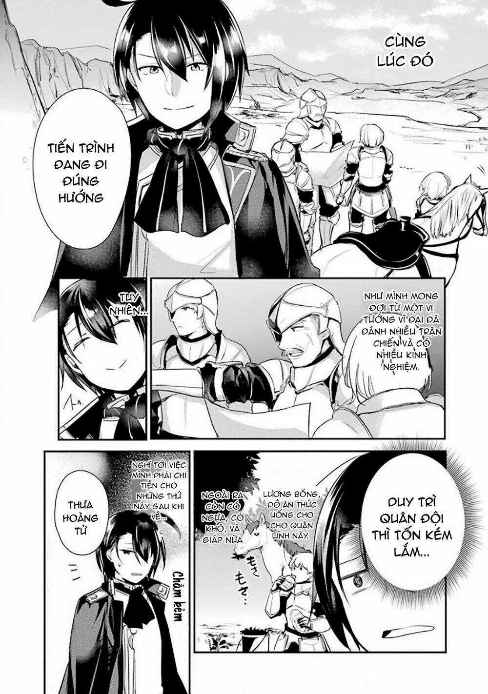 Tensai Ouji No Akaji Kokka Saisei Jutsu - Souda, Baikoku Shiyou Chapter 8 trang 2