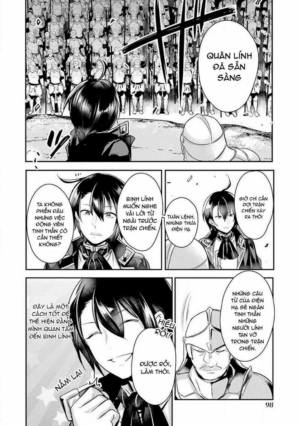 Tensai Ouji No Akaji Kokka Saisei Jutsu - Souda, Baikoku Shiyou Chapter 8 trang 3