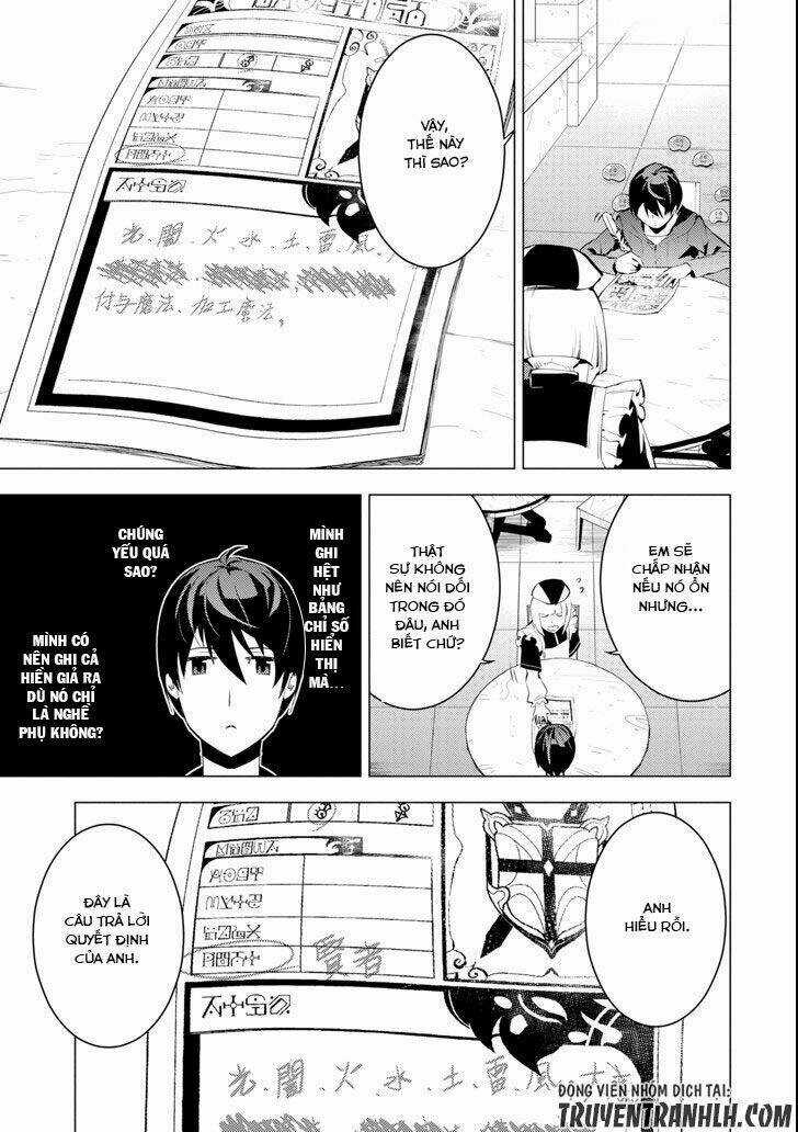 Tensei Kenja No Isekai Raifu ~ Daini No Shokugyo Wo Ete, Sekai Saikyou Ni Narimashita~ Chapter 2 trang 23