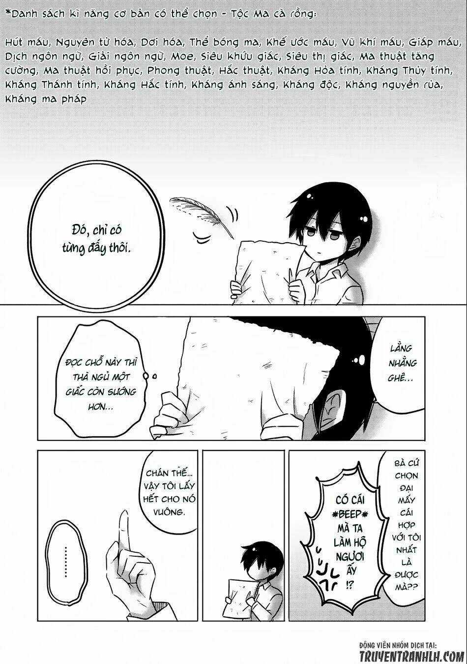 Tensei Kyuuketsukisan Wa Ohirune Ga Shitai Chapter 1 trang 9