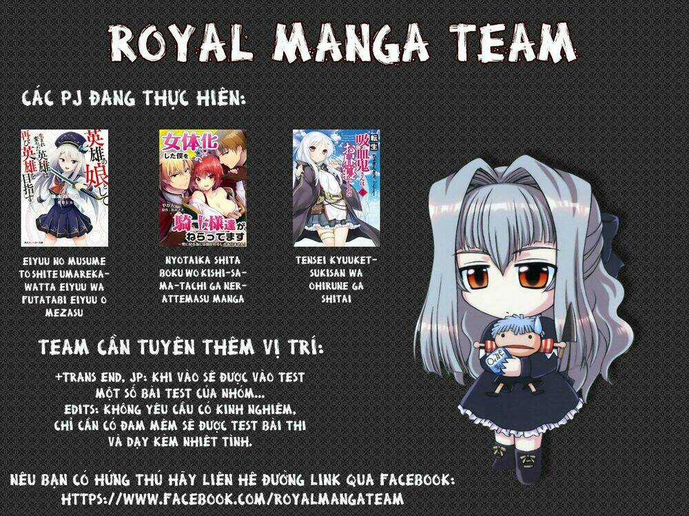 Tensei Kyuuketsukisan Wa Ohirune Ga Shitai Chapter 28 trang 34