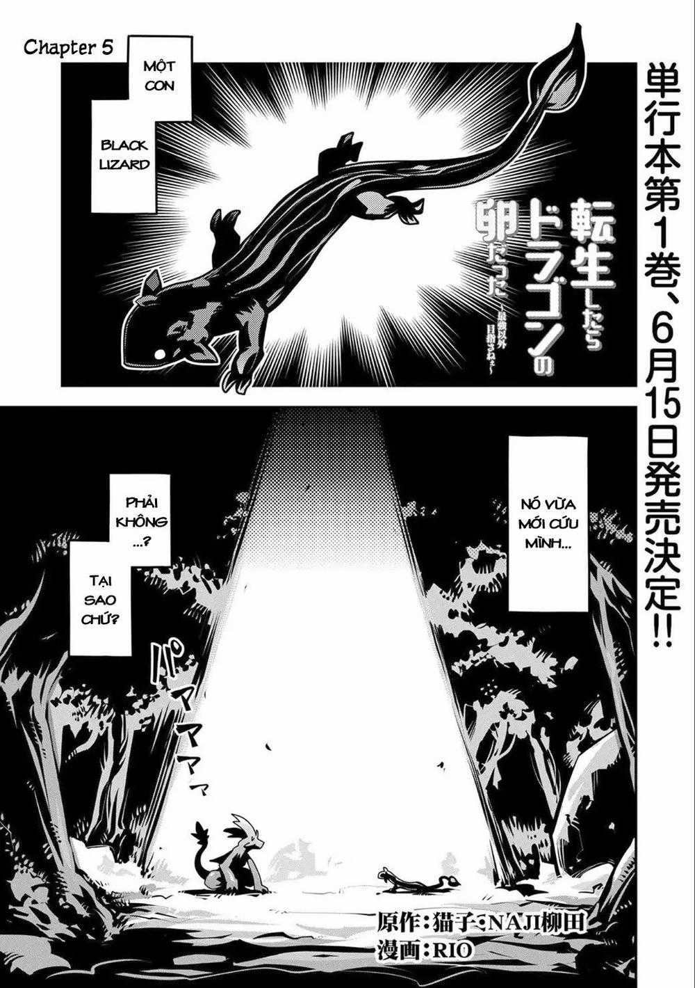 Tensei Shitara Dragon No Tamago Datta - Saikyou Igai Chapter 5 trang 0