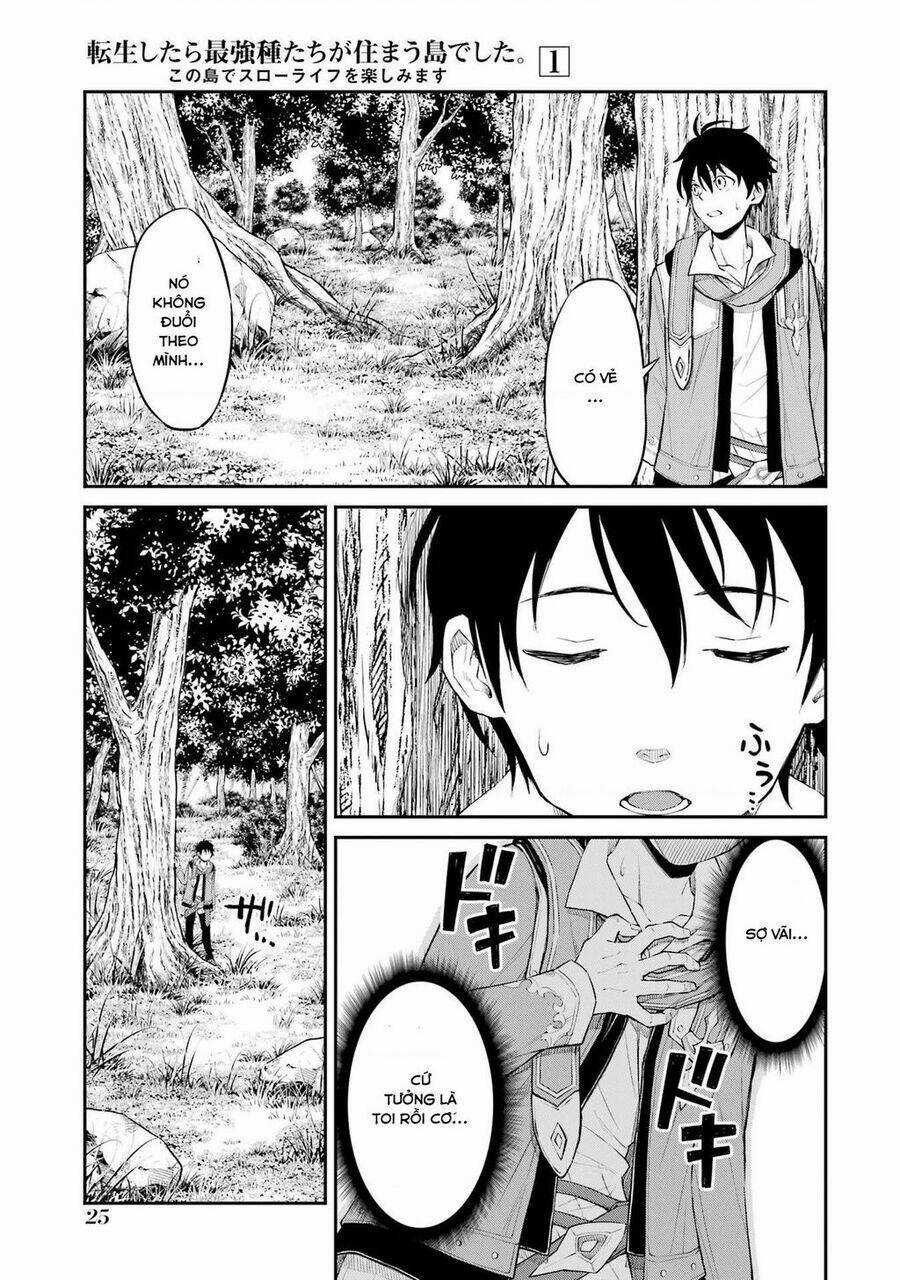 Tensei Shitara Saikyoushutachi Ga Sumau Shima Deshita. Kono Shima De Slow Life Wo Tanoshimasu Chapter 1 trang 25