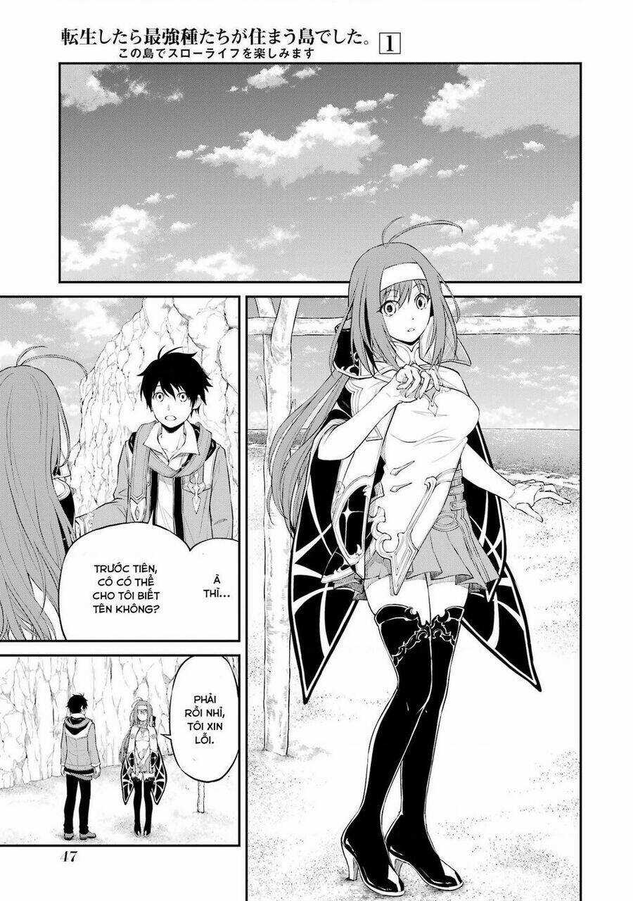 Tensei Shitara Saikyoushutachi Ga Sumau Shima Deshita. Kono Shima De Slow Life Wo Tanoshimasu Chapter 1 trang 47