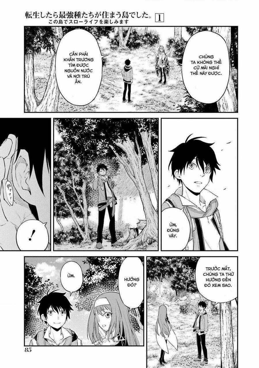 Tensei Shitara Saikyoushutachi Ga Sumau Shima Deshita. Kono Shima De Slow Life Wo Tanoshimasu Chapter 2 trang 10