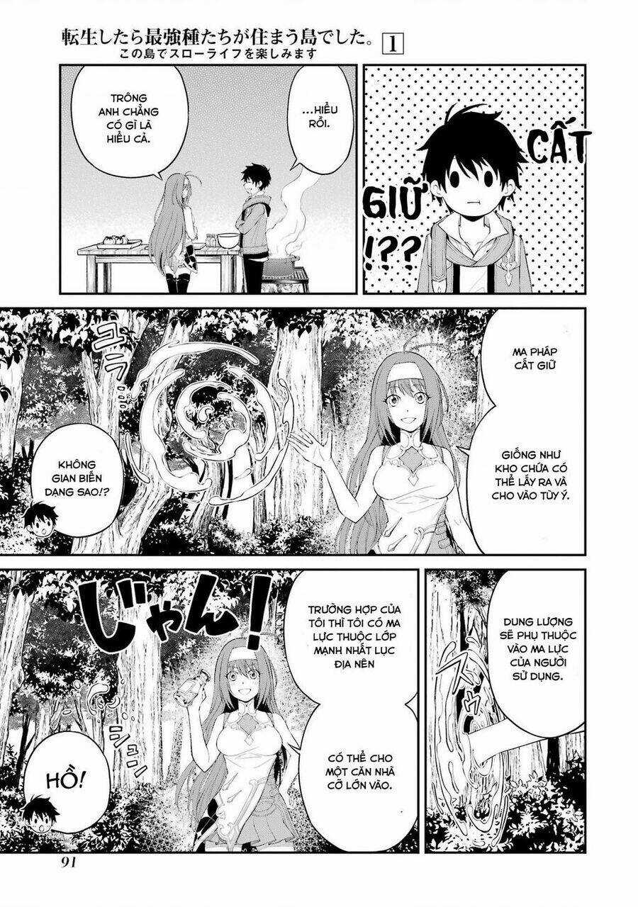 Tensei Shitara Saikyoushutachi Ga Sumau Shima Deshita. Kono Shima De Slow Life Wo Tanoshimasu Chapter 2 trang 16