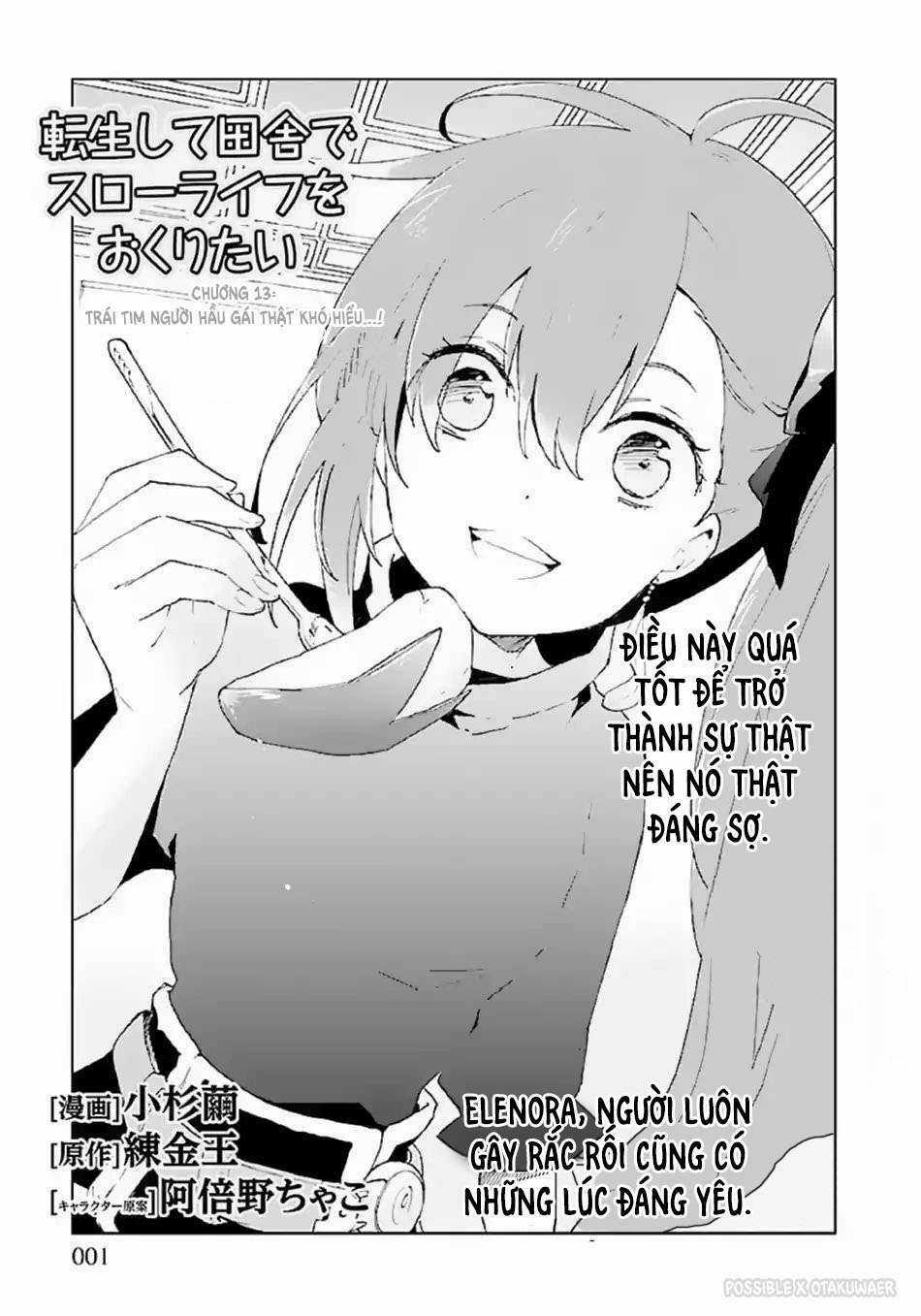 Tensei Shite Inaka De Slowlife Wo Okuritai Chapter 13 trang 2